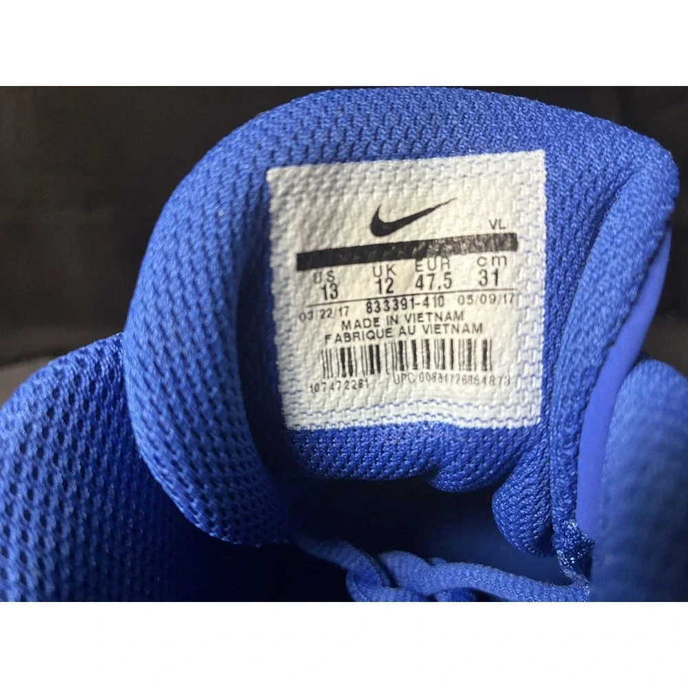 Nike VPR Fastflex Cleats Football Soccer Shoes Mens Blue 833391-410 Size 13 NEW